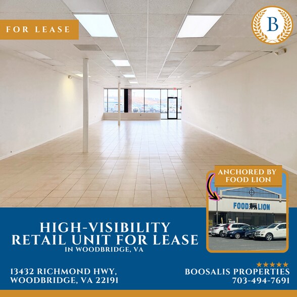 More Photos Of 13408-13450 Jefferson Davis Hwy, Woodbridge Unknown For Lease