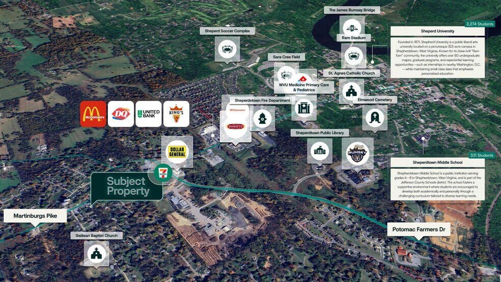 More Photos Of 7364 Martinsburg Pike, Shepherdstown Service Station For Sale