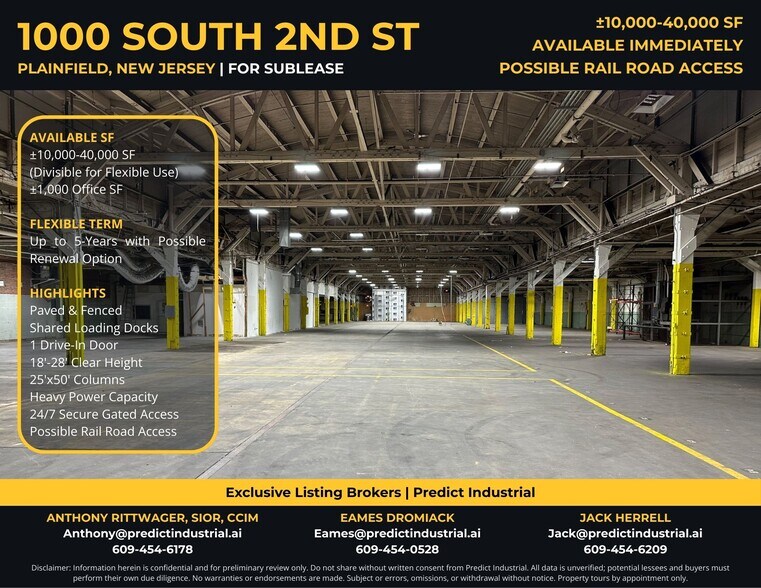 Primary Photo Of 1000 S 2nd St, Plainfield Warehouse For Lease