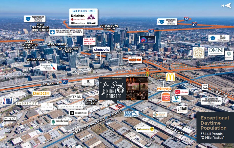 More Photos Of 1000 N Riverfront Blvd, Dallas Restaurant For Sale