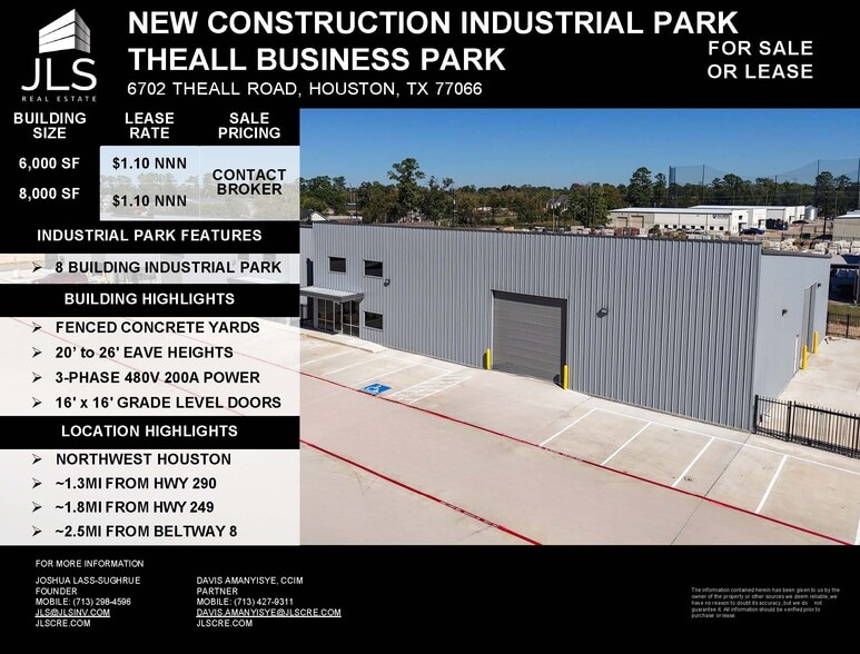 More Photos Of , Houston Industrial For Sale