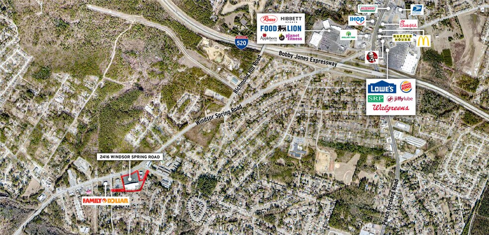 More Photos Of 2416 Windsor Spring Rd, Augusta Unknown For Lease