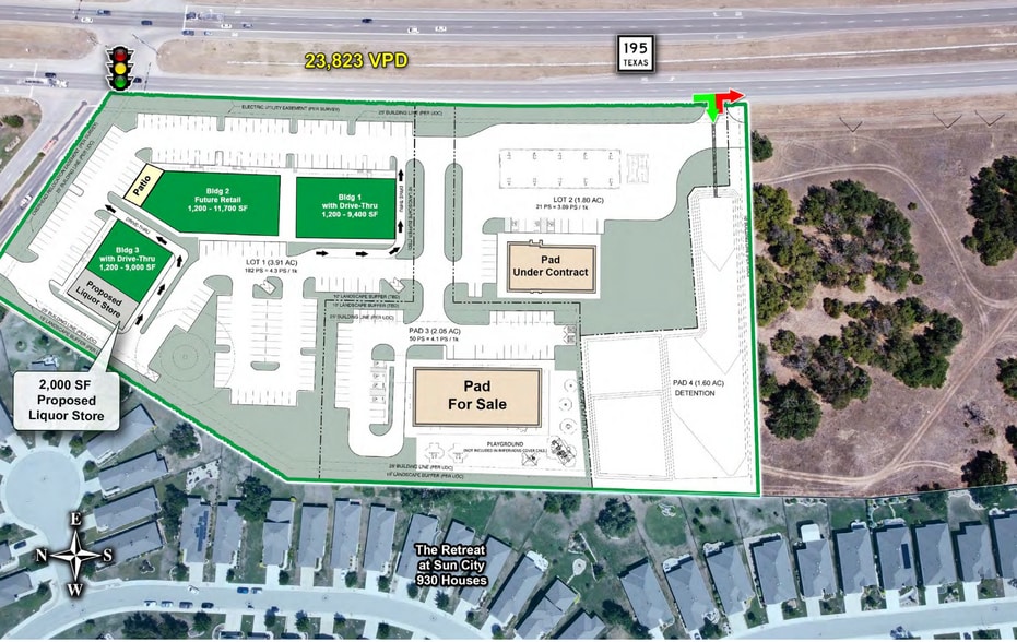 More Photos Of TX-195 & Sun City Blvd, Georgetown Unknown For Lease