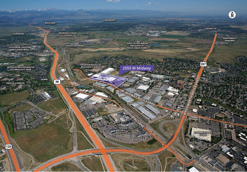 More Photos Of 2567 W Midway Blvd, Broomfield Manufacturing For Lease