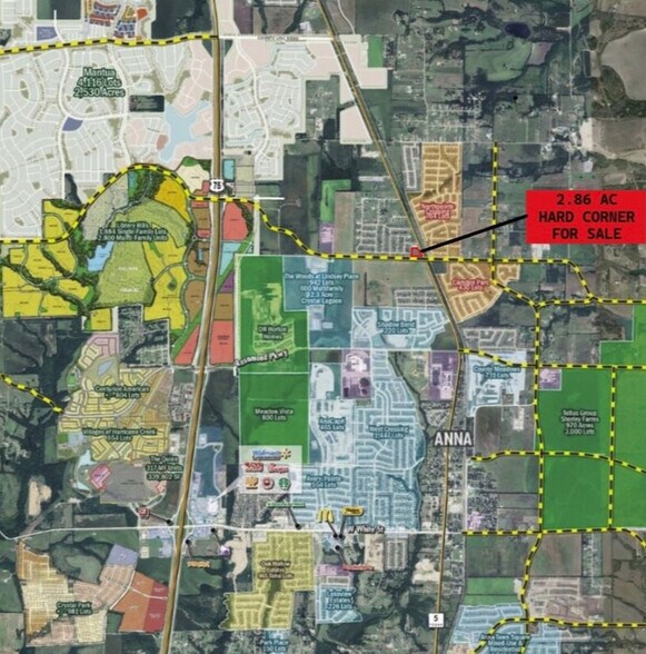 Primary Photo Of NWC State Highway 5 & CR 371, Anna Land For Sale