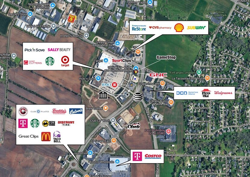 More Photos Of 1976 Lime Kiln Rd, Bellevue Freestanding For Lease