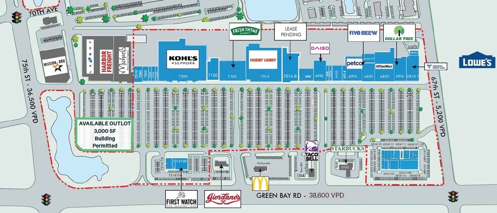 More Photos Of NWC of Highway 30 & Highway 50, Kenosha Land For Lease