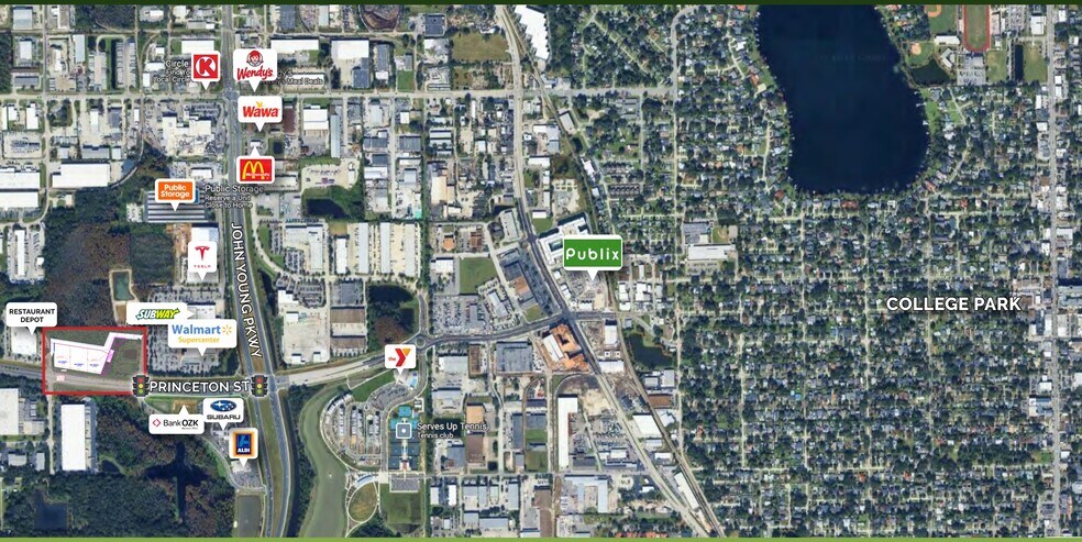 More Photos Of W. Princeton St, Orlando Land For Lease