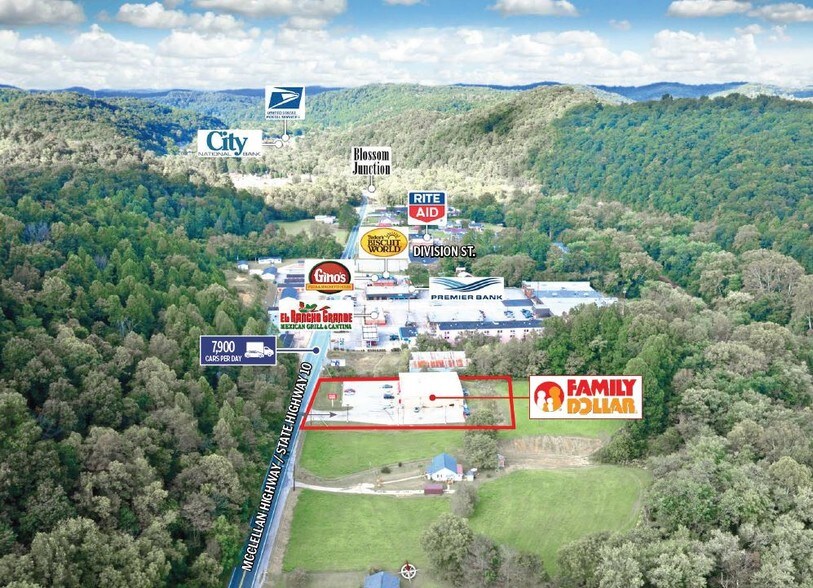 More Photos Of 5732 McClellan Hwy, Branchland Freestanding For Lease