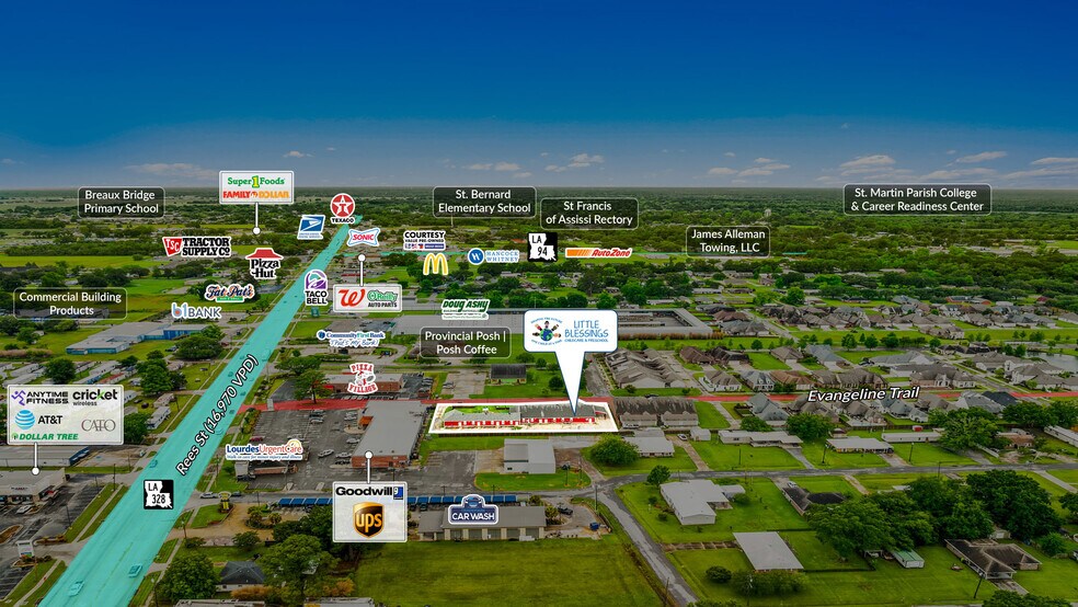 More Photos Of 537 Evangeline Trl, Breaux Bridge Daycare Center For Sale