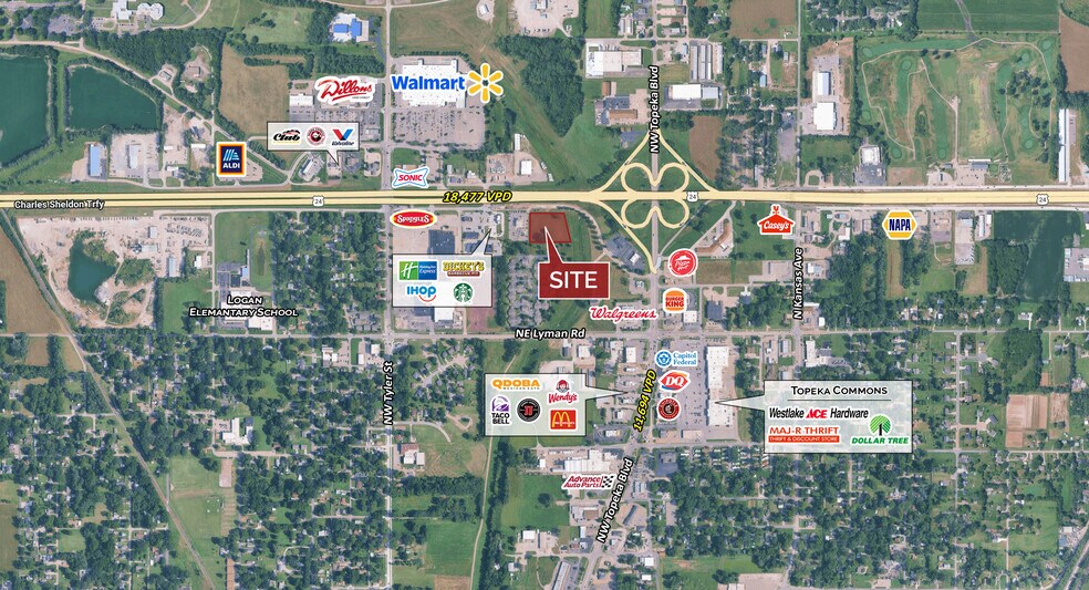 Primary Photo Of 547 NW Hwy 24 hwy, Topeka Land For Lease