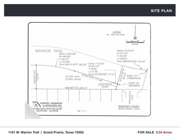 More Photos Of 1161 Warrior Trl, Grand Prairie Land For Sale