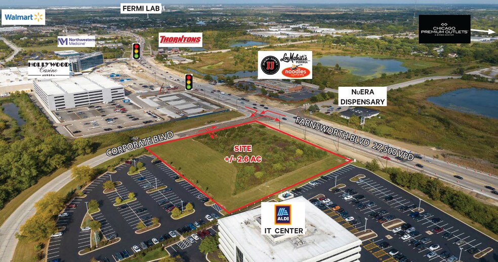 Primary Photo Of Corporate Blvd, Aurora Land For Sale