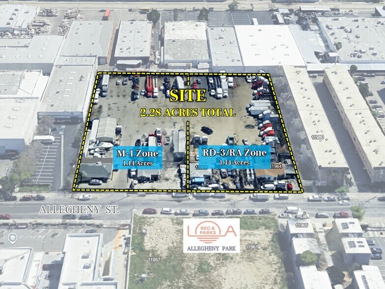 Primary Photo Of 11942-11958 Allegheny St, Sun Valley Land For Sale