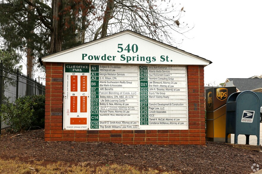 More Photos Of 540 SE Powder Springs St, Marietta Office Residential For Sale