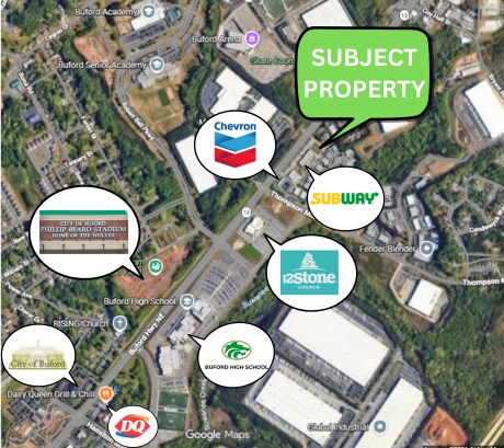 More Photos Of 2695 Buford Hwy, Buford Storefront For Lease
