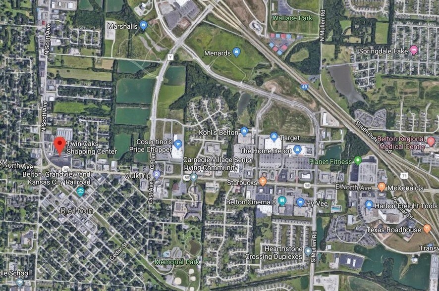 More Photos Of 114-138 E North Ave, Belton General Retail For Sale