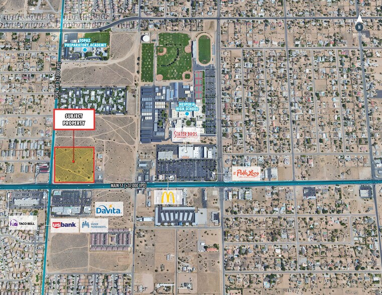 More Photos Of Main St & Topaz Ave., Hesperia Land For Sale