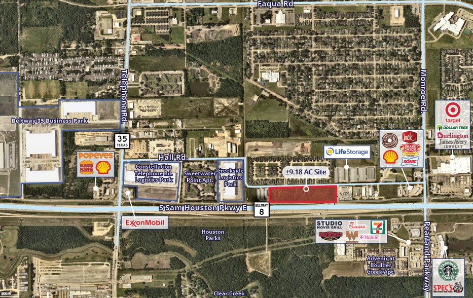 Primary Photo Of S Sam Houston Pkwy E, Houston Land For Sale