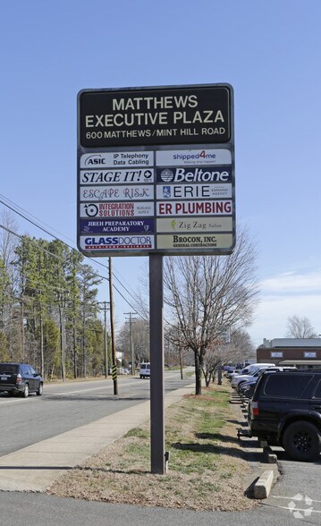 More Photos Of 600 Matthews Mint Hill Rd, Matthews Office For Lease