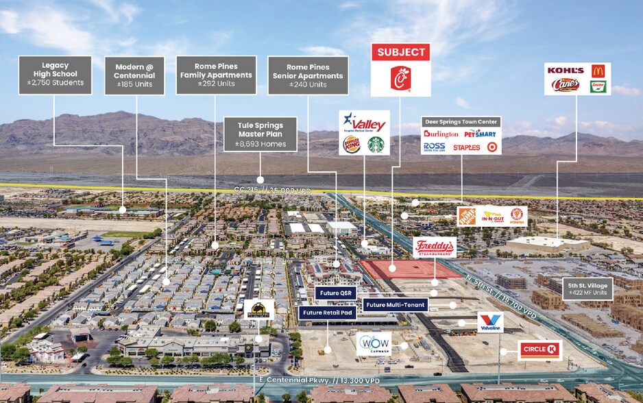 More Photos Of 6585 N 5th St, North Las Vegas Fast Food For Sale