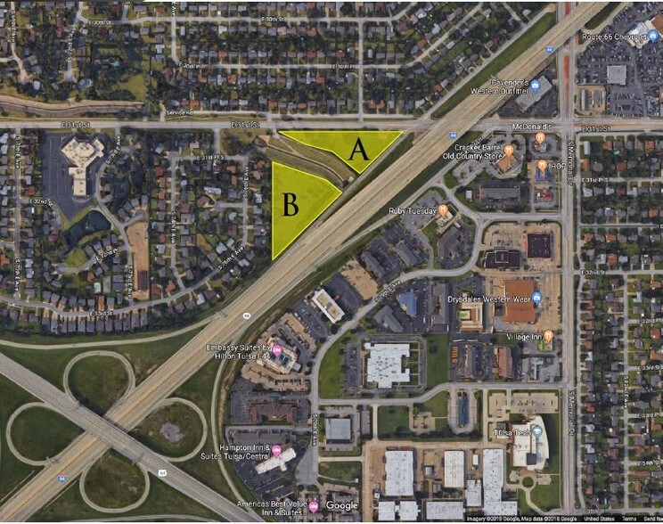 Primary Photo Of SW/C 31st & I-44, Tulsa Land For Sale