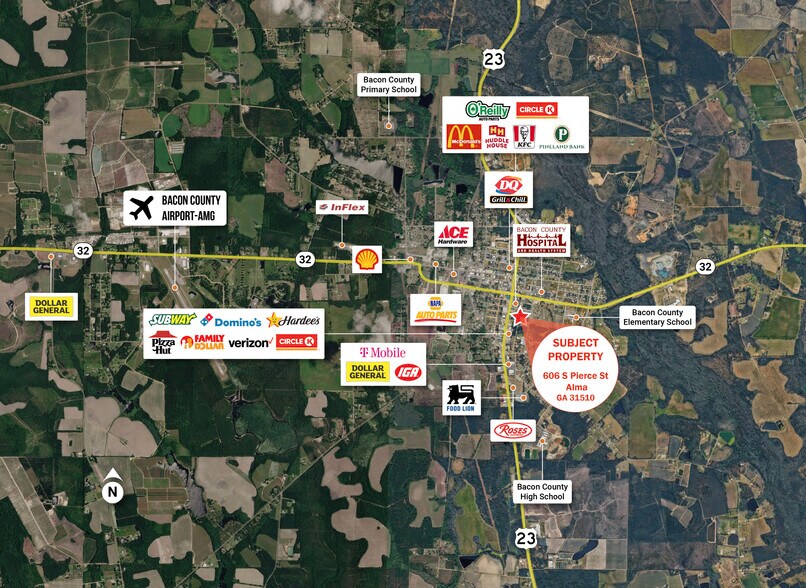 More Photos Of 606 S Pierce St, Alma Fast Food For Sale