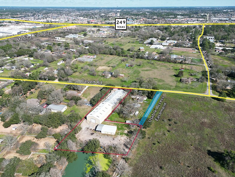 More Photos Of 27703 Calvert Rd, Tomball Warehouse For Lease