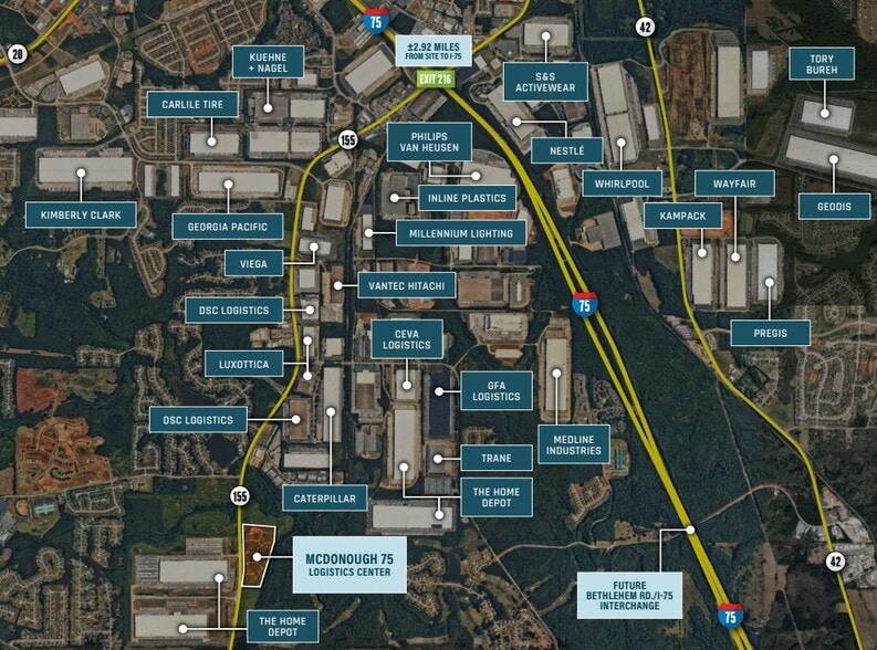 More Photos Of 2475 Hwy 155, Locust Grove Distribution For Lease