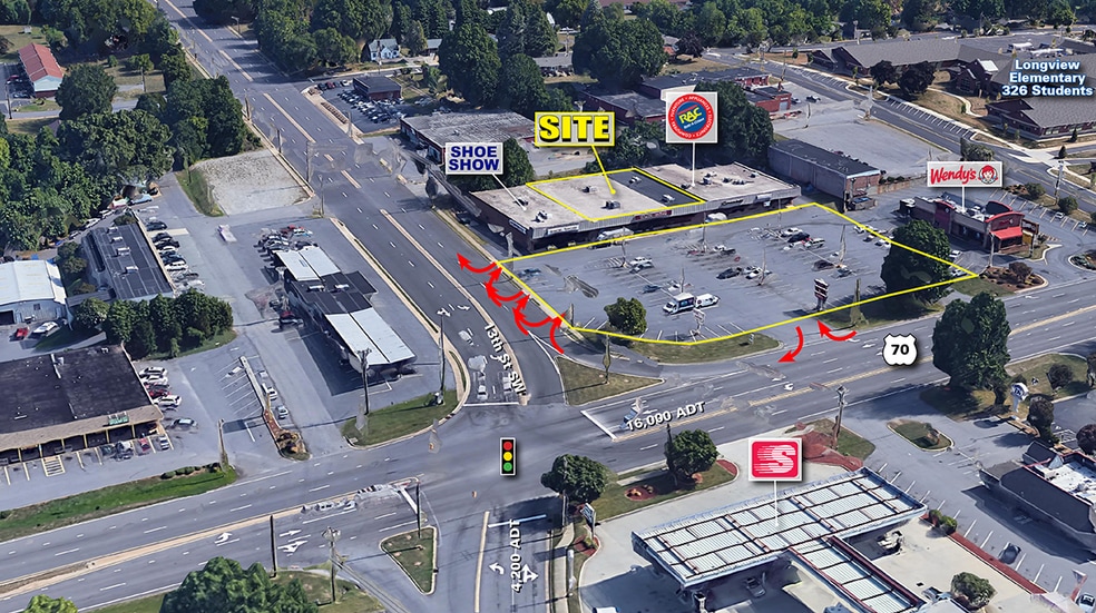 Primary Photo Of 1234-1246 Us Highway 70 SW, Hickory Unknown For Lease