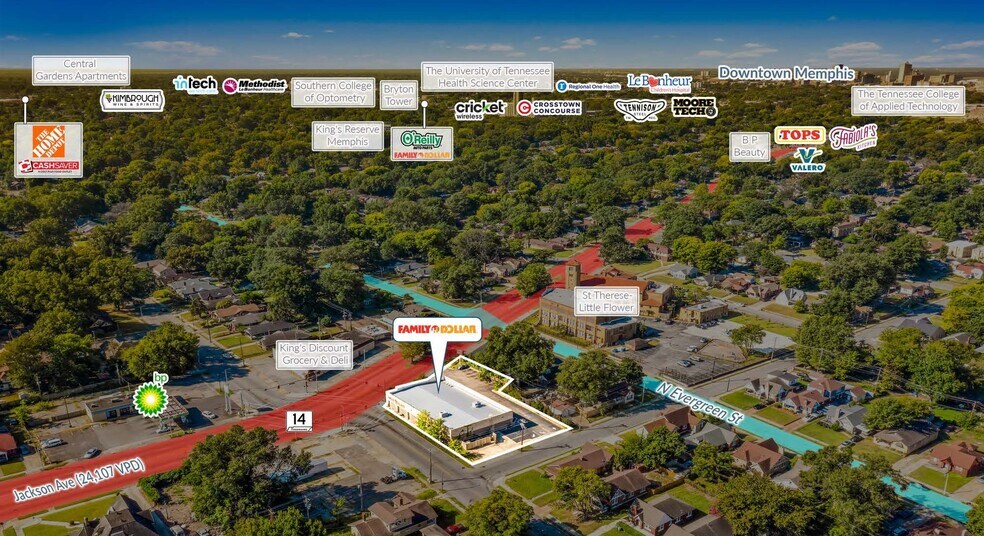 More Photos Of 1688 Jackson Ave, Memphis Department Store For Sale