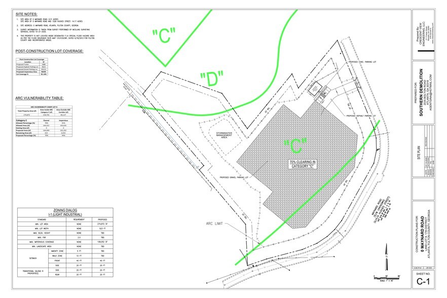 More Photos Of 1500 Maynard Rd, Atlanta Land For Lease