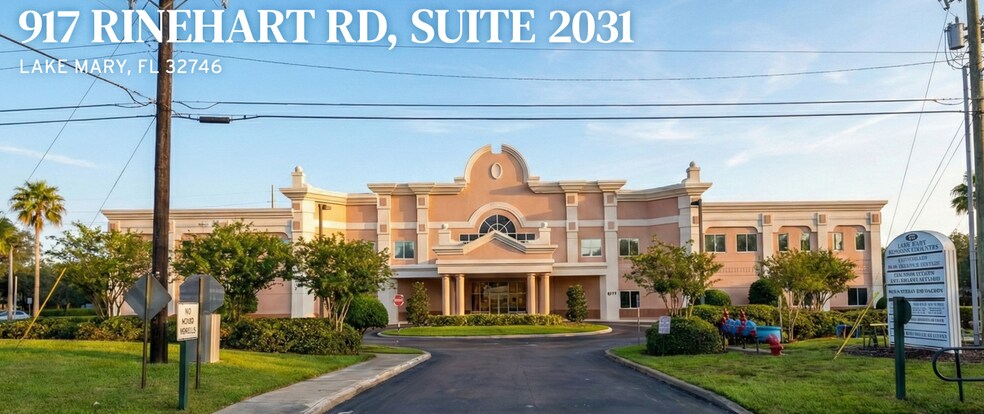 Primary Photo Of 917 Rinehart Rd, Lake Mary Medical For Sale