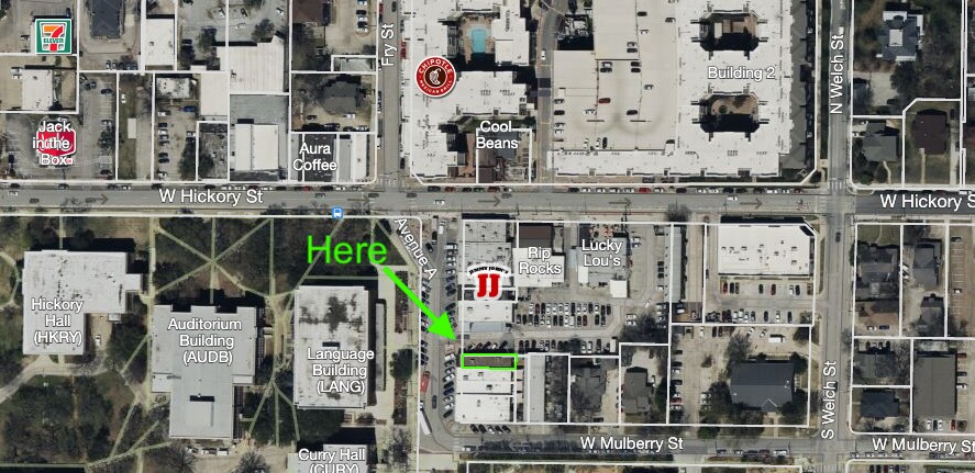 More Photos Of 119 Avenue A, Denton General Retail For Sale