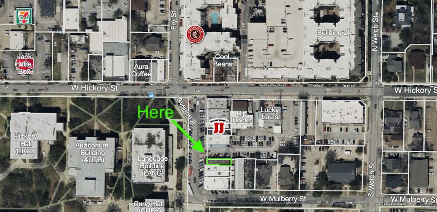 More Photos Of 119 Avenue A, Denton General Retail For Sale