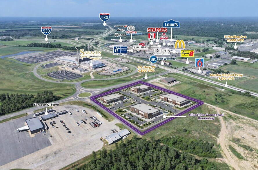 More Photos Of U.S. Highway 79, Pine Bluff Land For Sale