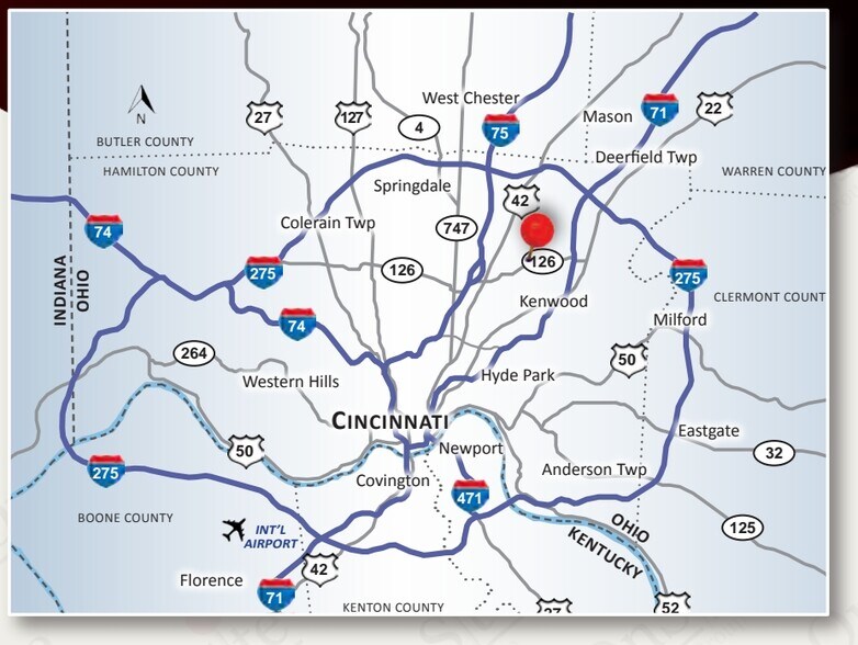 More Photos Of 4150-4160 Hunt Rd, Blue Ash Storefront For Lease