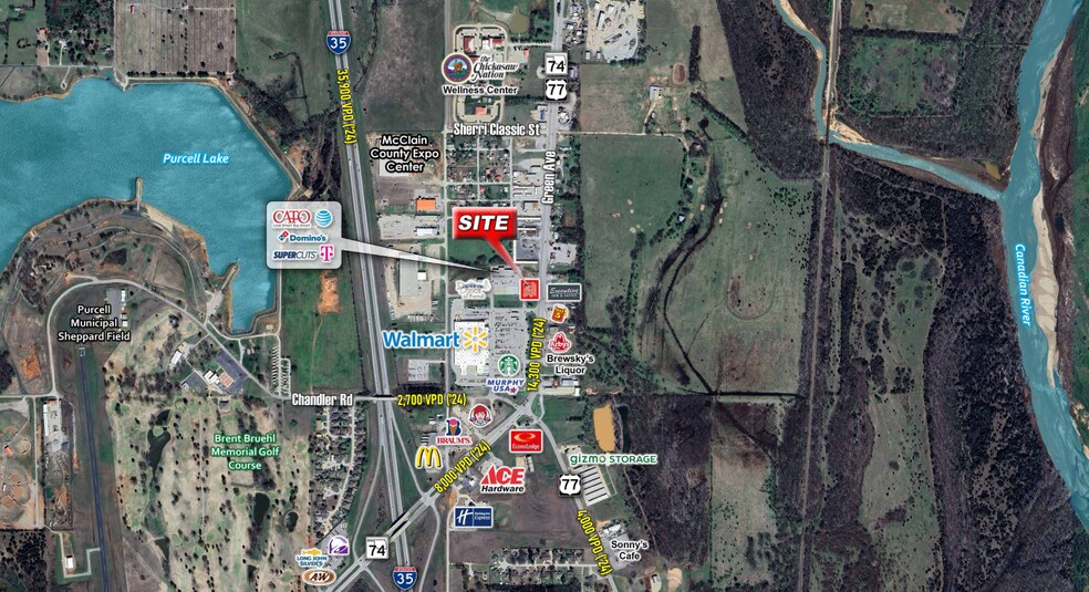 More Photos Of 1901 S Green Ave, Purcell Fast Food For Lease