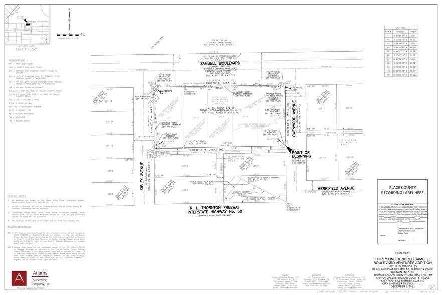 More Photos Of 3100-3122 Samuell Blvd, Dallas Land For Sale