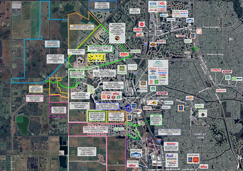 More Photos Of 0 Crosstown Parkway, Port Saint Lucie Land For Lease