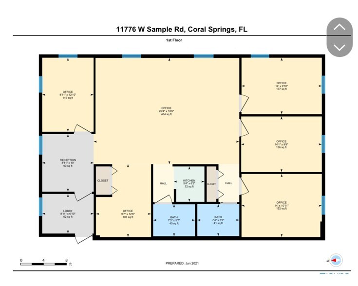 More Photos Of 11776 W Sample Rd, Coral Springs Office Residential For Lease