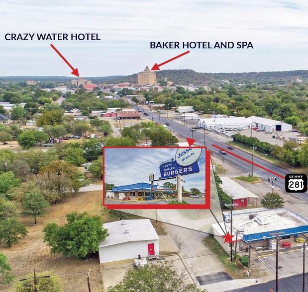 Primary Photo Of 1504 S Oak Ave, Mineral Wells Restaurant For Sale