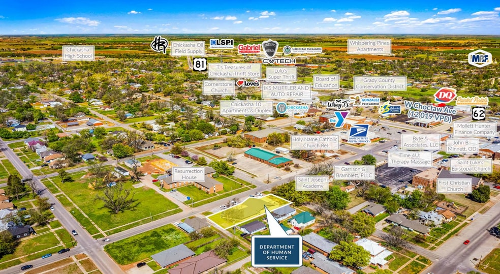 More Photos Of 307 S 7th St, Chickasha Office For Sale