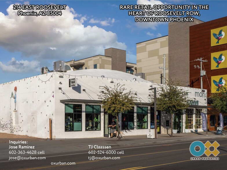 Primary Photo Of 214 E Roosevelt St, Phoenix Storefront Retail Office For Lease
