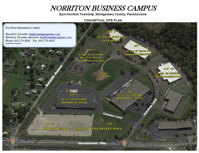 More Photos Of W Germantown Pike @ Potshop Ln, East Norriton Township Flex For Lease