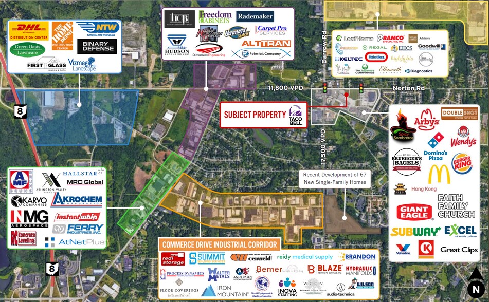 More Photos Of 1590 Norton Rd, Stow Fast Food For Sale