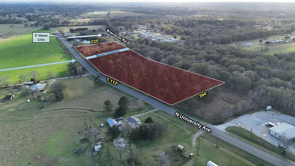 Primary Photo Of North University Avenue Hwy @ Disett Road, Carencro Land For Sale