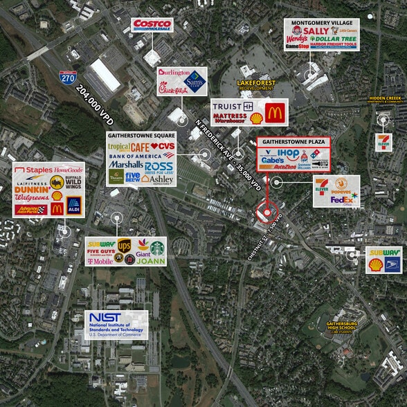 More Photos Of 206-300 N Frederick Ave, Gaithersburg Unknown For Lease