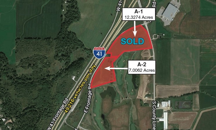 Primary Photo Of Interstate 41, Wrightstown Land For Sale