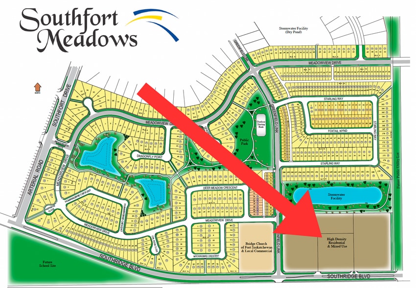 Primary Photo Of 206 Southridge Boulevard, Fort Saskatchewan Land For Sale